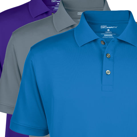 KTMF16 Champion solid snag resistant polo by Pro-Celebrity