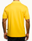 Champion solid polo, maize, mens