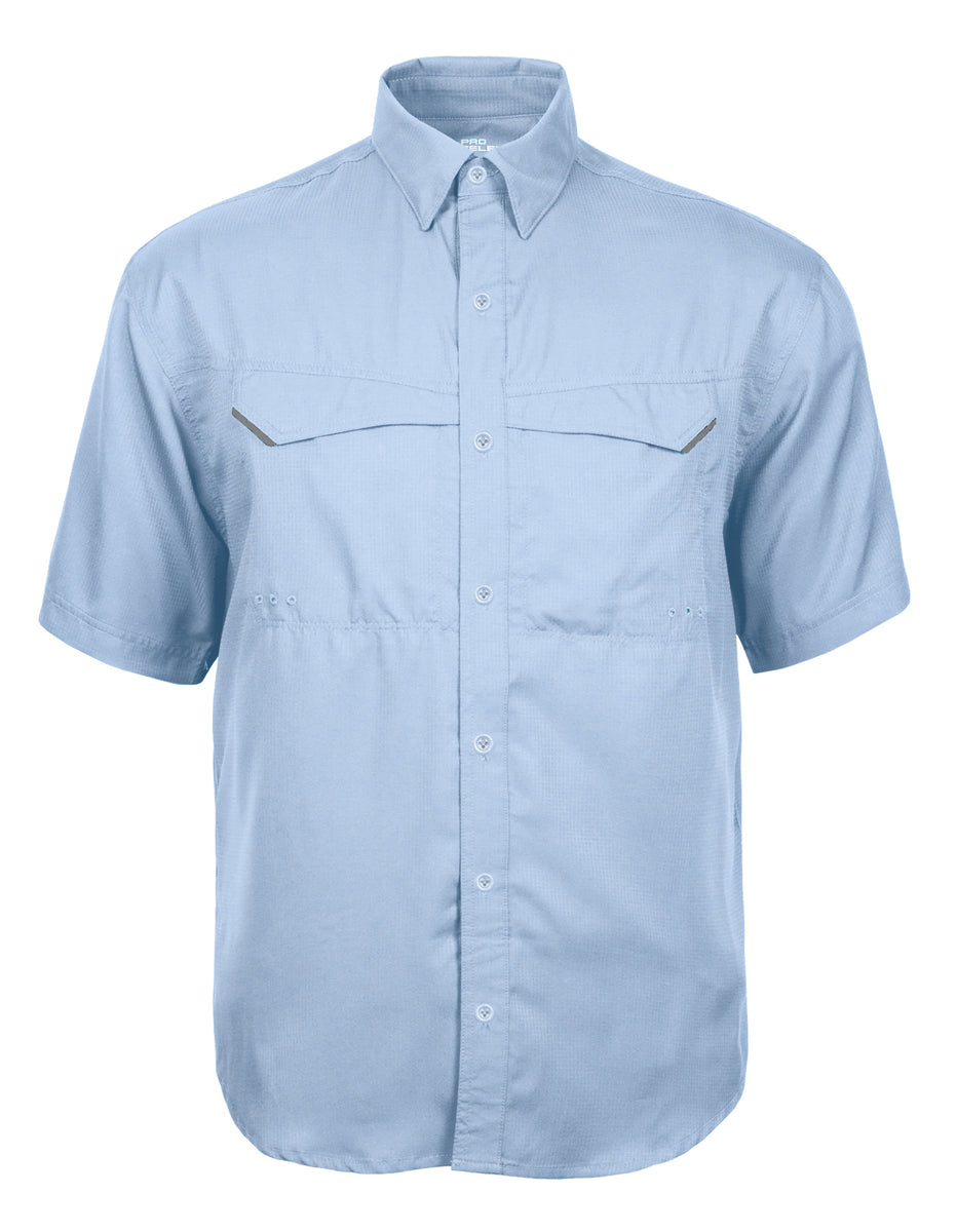 Mens short sleeve fishing shirt Pro-Celebrity FST889 – US DIRECT