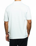 Champion solid polo, white, mens