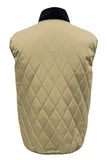QUILTED FISHING VEST, KHAKI