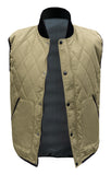 QUILTED FISHING VEST, KHAKI