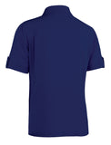 Ladies short sleeve Fishing Shirt, navy
