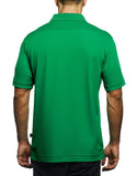 Champion solid polo, kelly, mens
