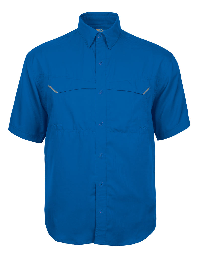 Royal blue fishing shirt 