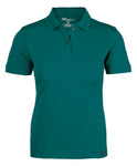 Champion ladies solid polo, ocean teal