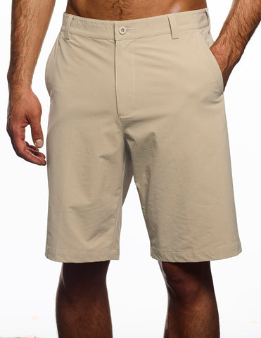 Mens uniform Golf shorts, khaki