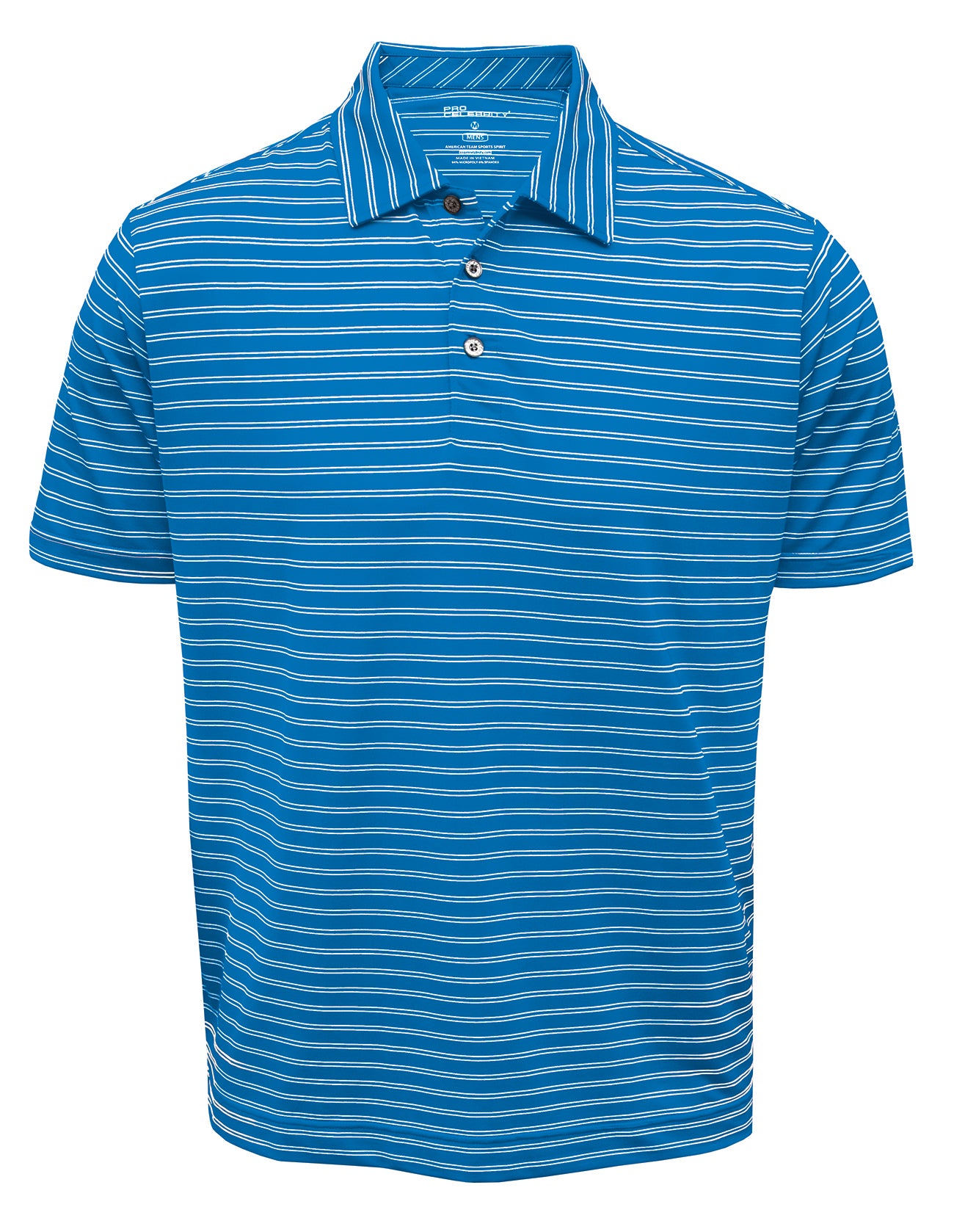 PACIFIC STRIPE POLO, by Pro-Celebrity STP757 – US DIRECT APPAREL