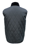 QUILTED FISHING VEST, GRAPHITE
