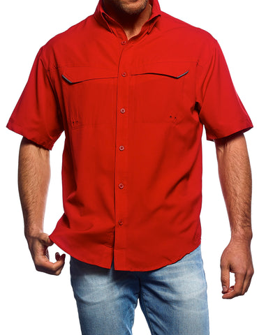 Mens short sleeve fishing shirt Pro-Celebrity FST889 – US DIRECT APPAREL